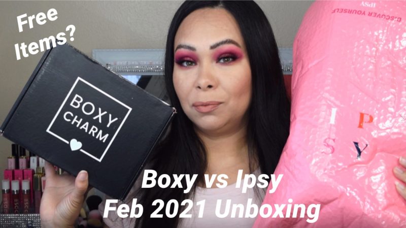 February Unboxing Boxycharm Vs Ipsy Video Included