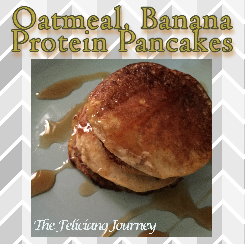 oatmeal banana protein pancakes