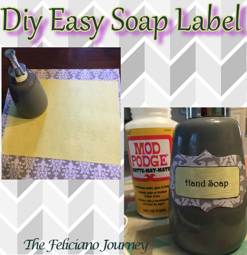 Diy Easy Soap Label