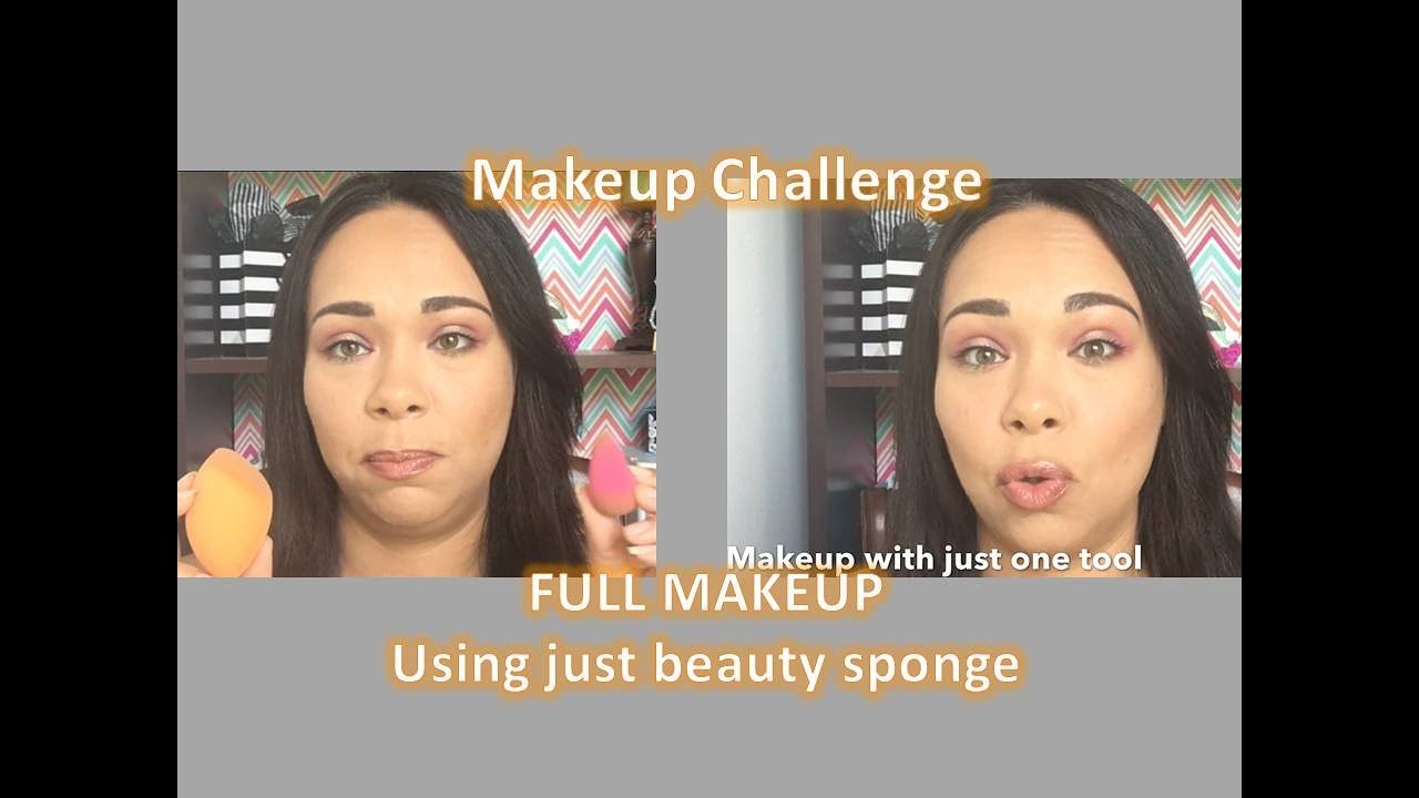 Full Makeup using beauty sponge – Highlight & Contour Drugstore