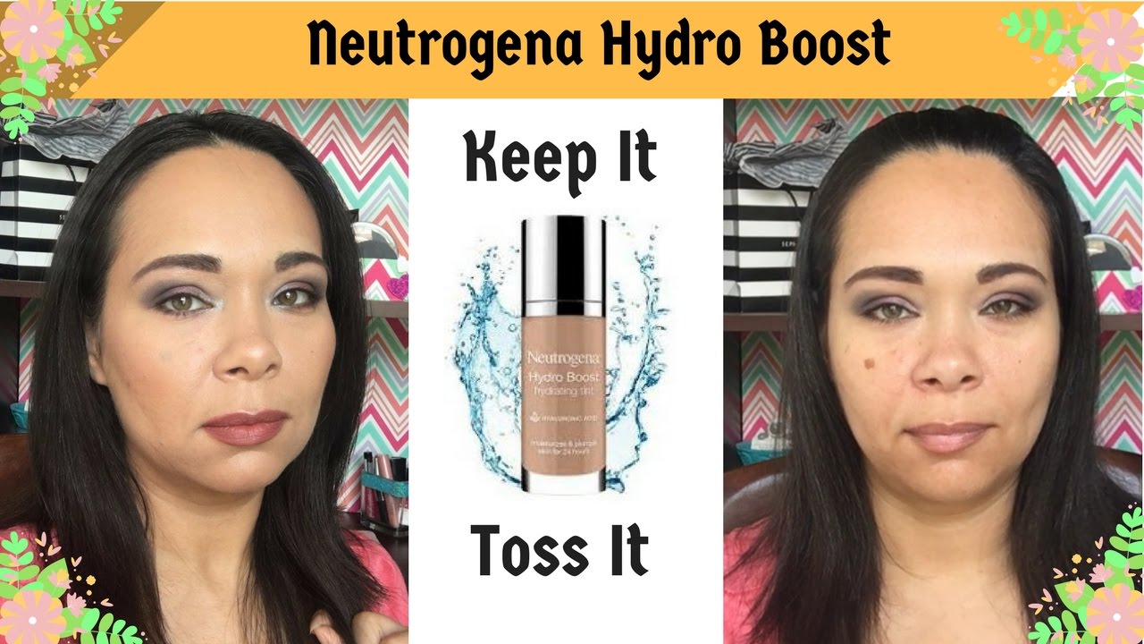 First impression Neutrogena Hydro Boost Foundation and Concealer
