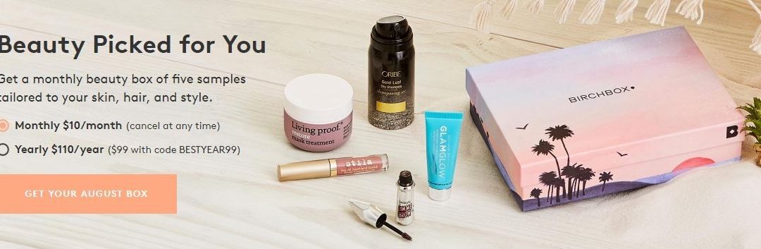 Birchbox: What can we expect in August 2017 Box (& coupon codes)