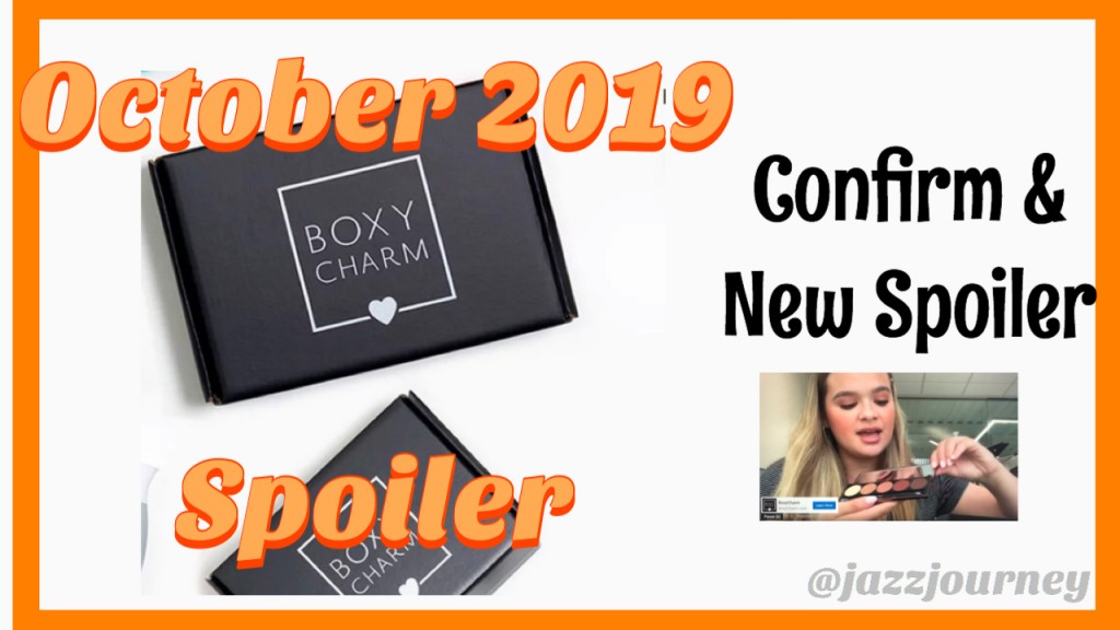 Boxycharm October 2019 – 3 Confirmed Items (new spoiler)