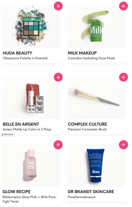 Ipsy Glam Bag Ultimate October 2020 Choice