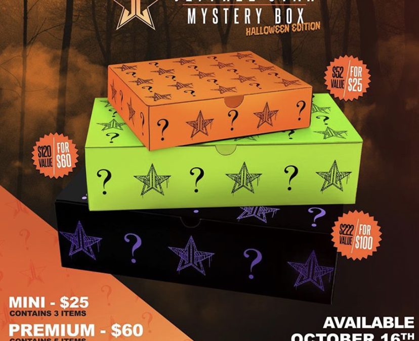 Jeffree Star Halloween Mystery Box 2020 & The Velvet Trap Lipstick (release date)
