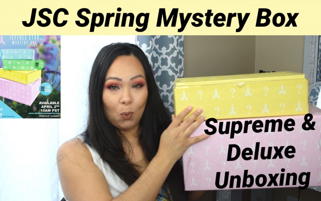 Jeffree Star Spring Mystery Box 2021 – Deluxe and Supreme Unboxing (video included)