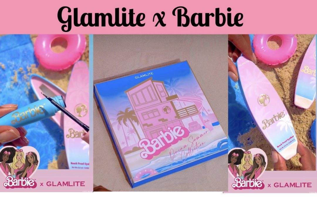 Barbie x Glamlite Collab Sneak Peek Collection releases 9/30/22