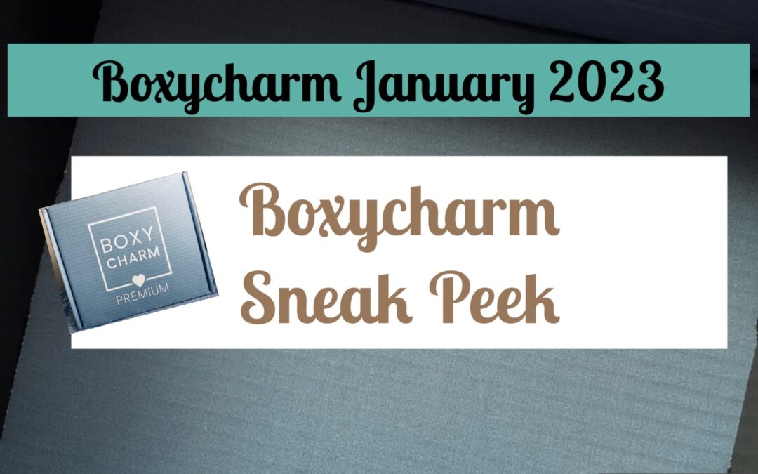 Boxycharm Premium Box January 2023 Choices